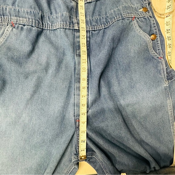 Big‎ Mac 46 Vintage Bib Overalls Country Outdoor Farmer Carpenter Grandpacore - Picture 14 of 14